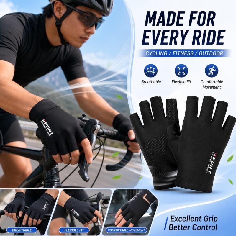 Workout Glove Gym - Erkekler ve Kadınlar için Yarım Parmaklı