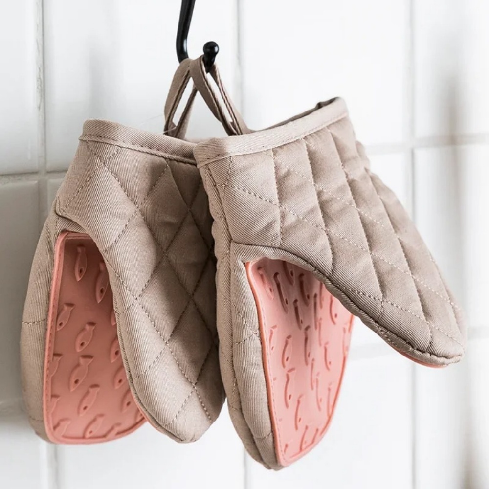Oven Mitt Silicone - 1 Adet Silikon Fırın Eldiveni Balık