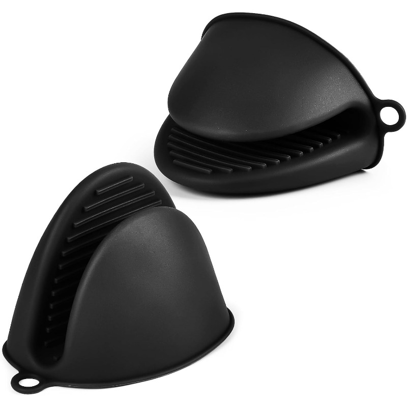 Oven Mitt Silicone - Mikrodalga Fırınlar için 1 Çift Silikon