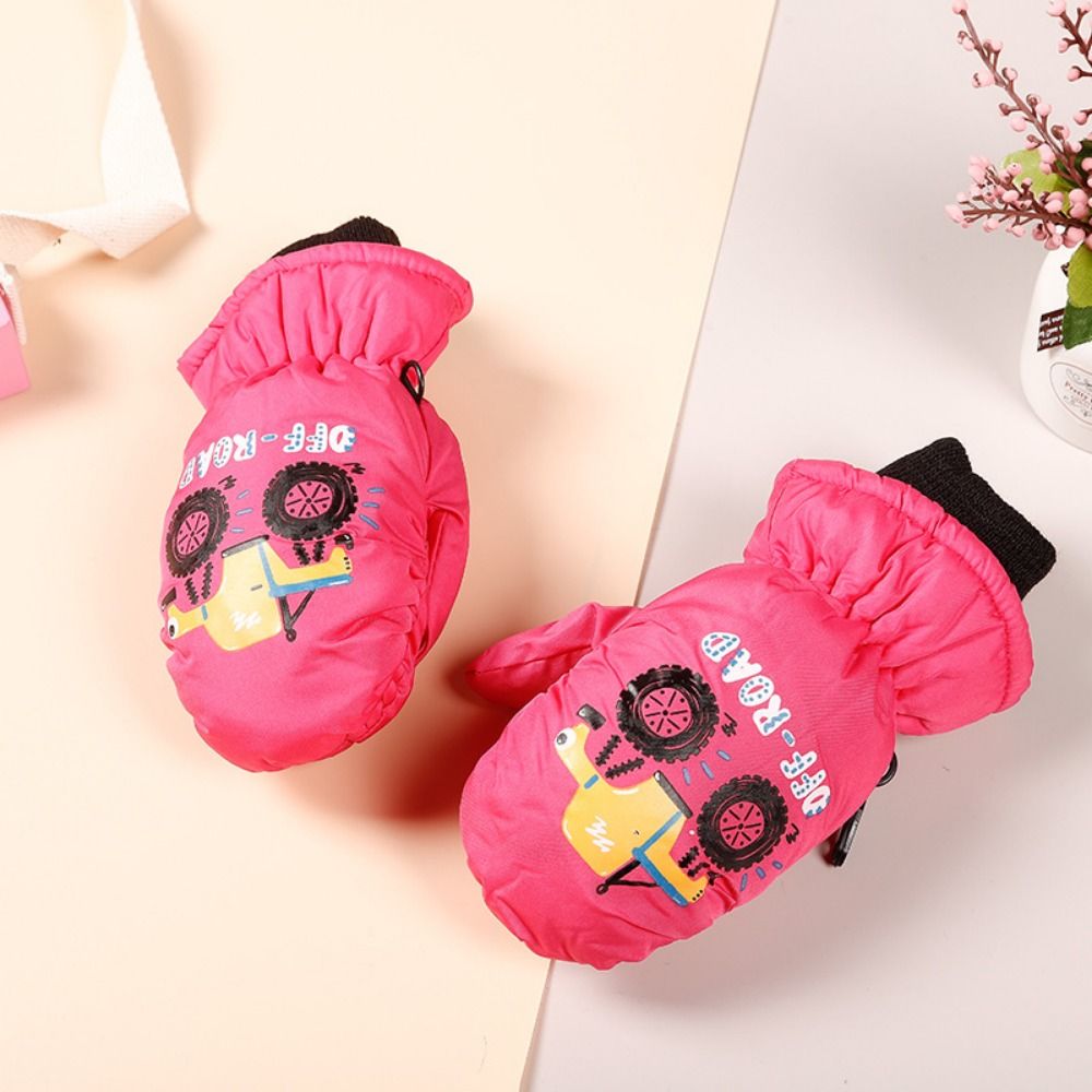 Ski Glove Waterproof - Snow Man Çocuk Kar Eldivenleri 2-5