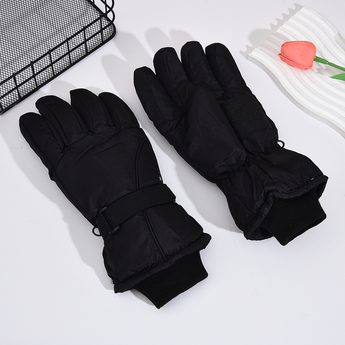 Ski Glove Waterproof - Moda Rüzgar Geçirmez Kayak Eldivenleri Kaymaz