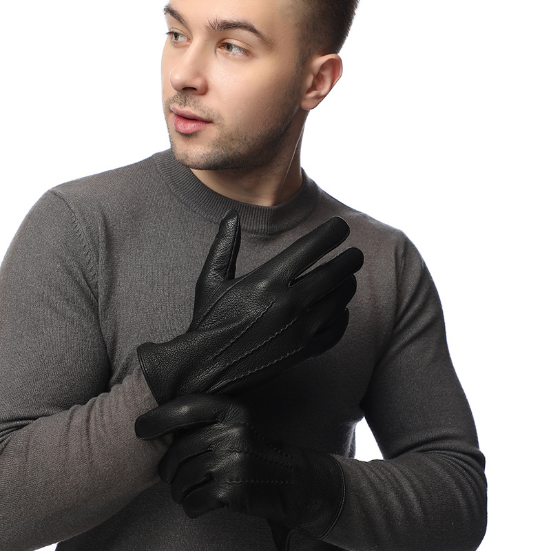 Erkekler için yapay deri, içi  - Wool Glove Lined incelemesi ve fiyatı