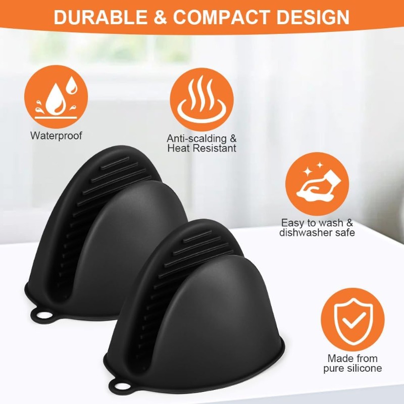 Mikrodalga Fırınlar için 1 Çif - Oven Mitt Silicone incelemesi ve fiyatı